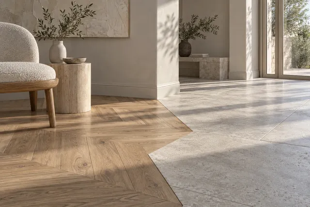 Illustration : Parquet (stratifié, massif, contrecollé)